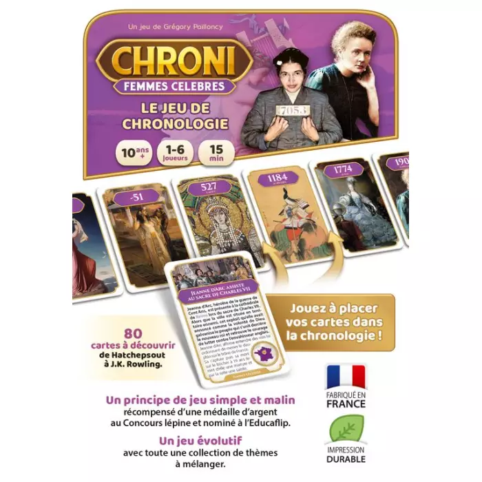 Chroni 2023 - Femmes Célèbres