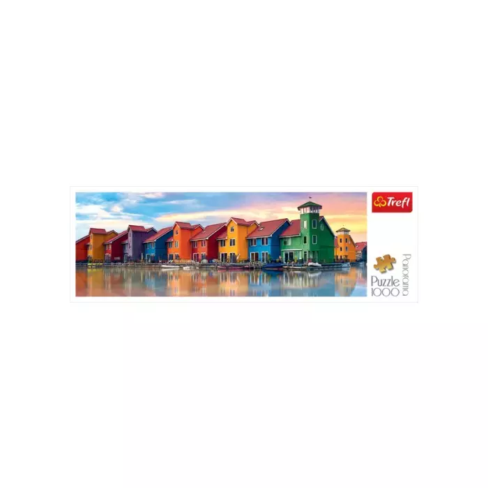Puzzle Trefl - GRONINGEN Pays Bas - Panoramique 1000 Pièces