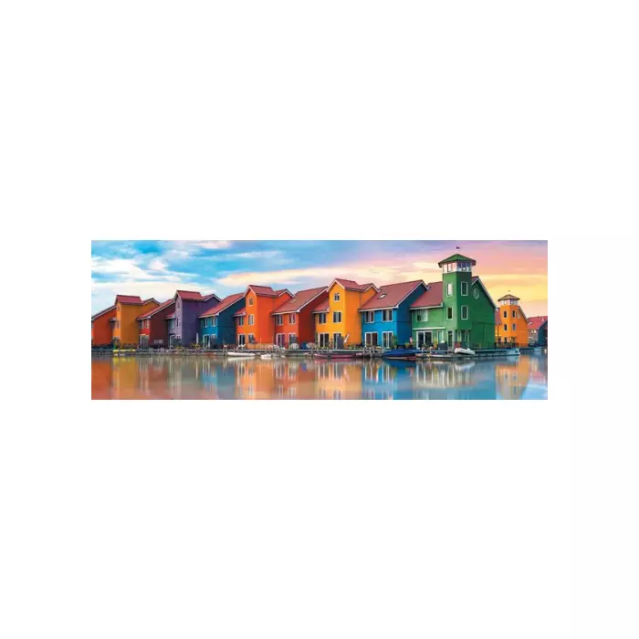 Puzzle Trefl - GRONINGEN Pays Bas - Panoramique 1000 Pièces