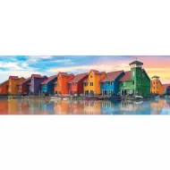 Puzzle Trefl - GRONINGEN Pays Bas - Panoramique 1000 Pièces