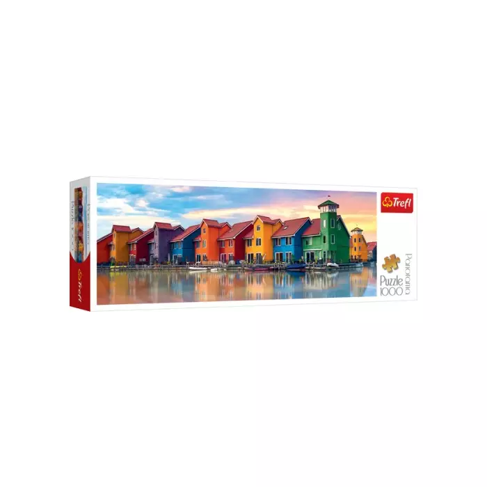 Puzzle Trefl - GRONINGEN Pays Bas - Panoramique 1000 Pièces