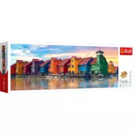 Puzzle Trefl - GRONINGEN Pays Bas - Panoramique 1000 Pièces