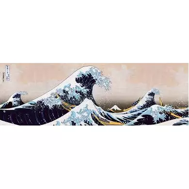 Puzzle Eurographics - La Vague Hokusai - Panoramique 1000 Pièces