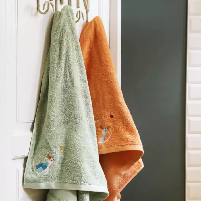 Serviette Tortue Menthalo - 100X100 - Personnalisable