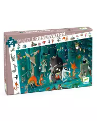 Puzzle D'Observation 35 Pièces - La Jungle