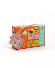 Puzzles VILAC En Bois - Maman Et Bébé - Michelle Carlslund - 12 X 2 Pièces