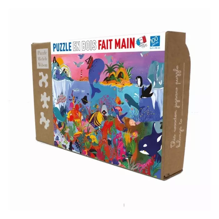 Puzzle Michèle Wilson - Sous Les Océans - 100 Pièces