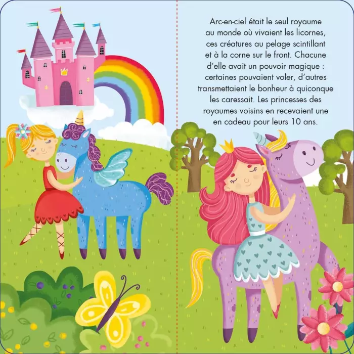 Princesses Et Licornes - Livre Et Puzzle Fantasy - SASSI