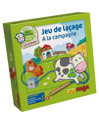 Jeu De Laçage À La Campagne