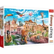 Puzzle Trefl - Animaux Sauvages À Rome - 1000 Pièces