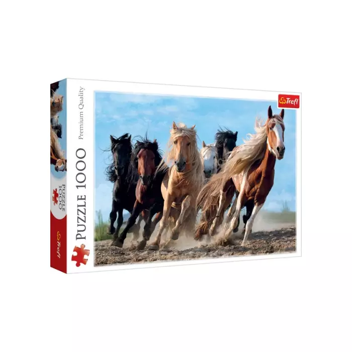 Puzzle Trefl - Chevaux Au Galop - 1000 Pièces