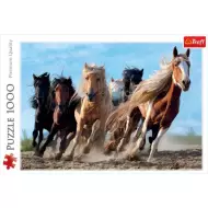 Puzzle Trefl - Chevaux Au Galop - 1000 Pièces