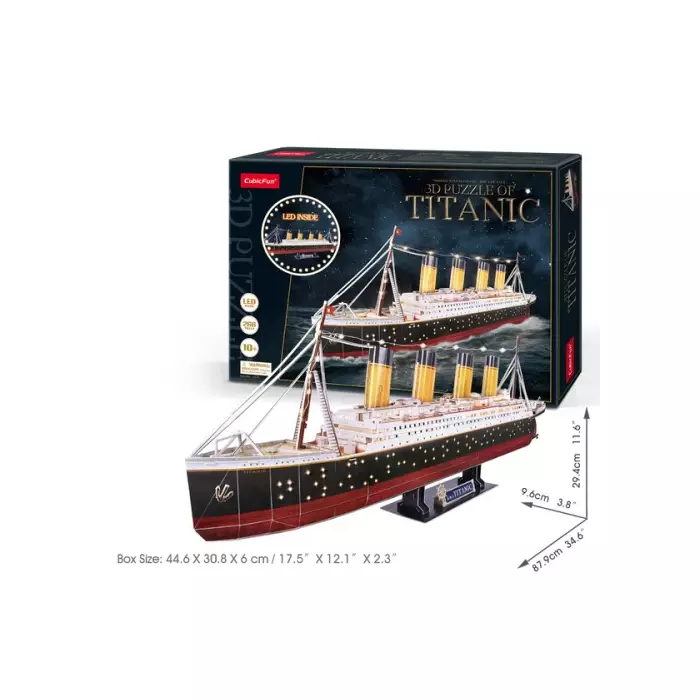 Puzzle 3D - Titanic - 266 pièces