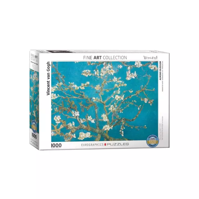 Puzzle Eurographics - Amandier En Fleur - Vincent Van Gogh - 1000 Pièces