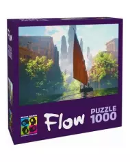 Puzzle Brain Gaim - Flow - Animaux Sur Le Bateau - 1000 Pièces
