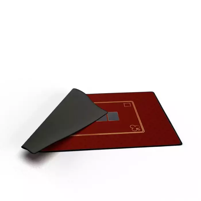 Tapis De Poker IMMERSION - Rouge 60X100 cm