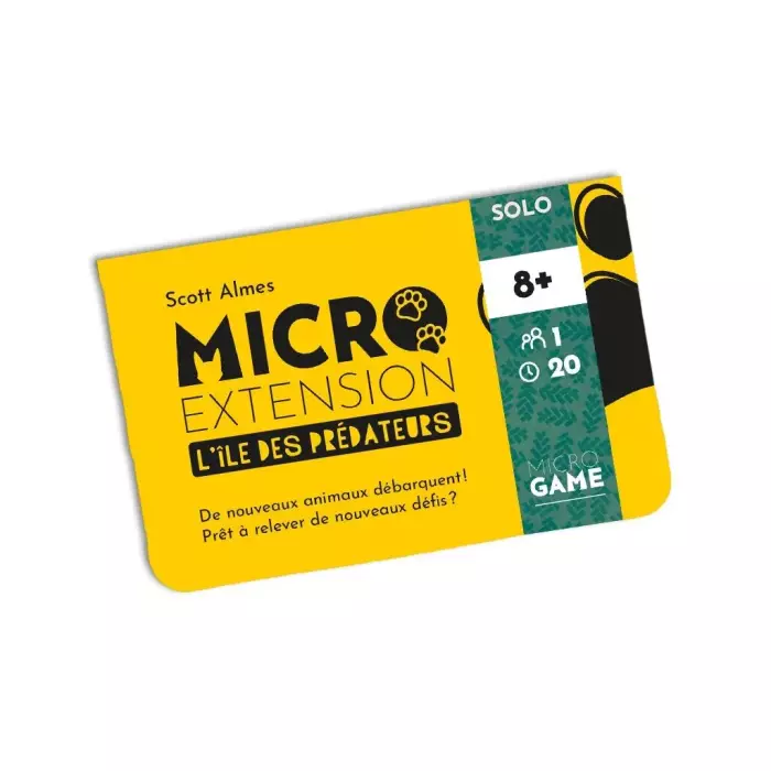 MicroGame - L'Ile des Prédateurs - Extension