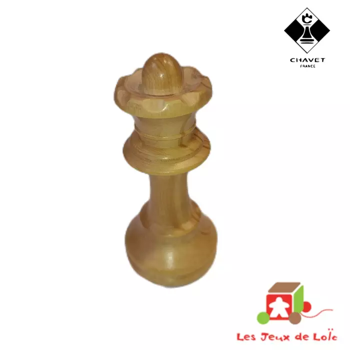 Pièces D'Échecs En Buis CHAVET - N° 5 Plombées Et Feutrées