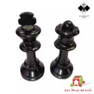 Pièces D'Échecs En Buis CHAVET - N° 5 Plombées Et Feutrées