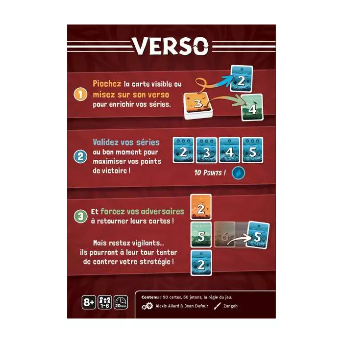 Verso - Boîte Biseautée