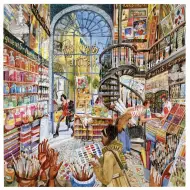 Puzzle Eeboo - Artist provisions ( Fournitures D'Artiste ) - 1000 Pièces