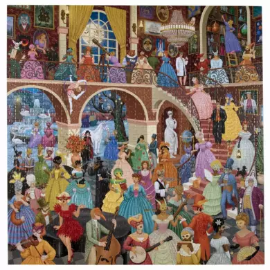 Puzzle Eeboo - Alchemist's Masquerade ( Mascarade De L'Alchimiste ) - 1000 Pièces