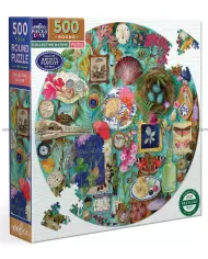 Puzzle Eeboo - Autumn Bouquet ( Bouquet D'Automne ) - 500 Pièces
