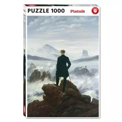 Puzzle PIATNIK - Caspar David Friedrich - Le Voyageur - 1000 Pièces