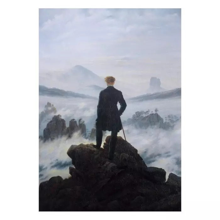 Puzzle PIATNIK - Caspar David Friedrich - Le Voyageur - 1000 Pièces