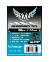 100 Sleeves Mayday - 59 X 92 Mm Euro Standard