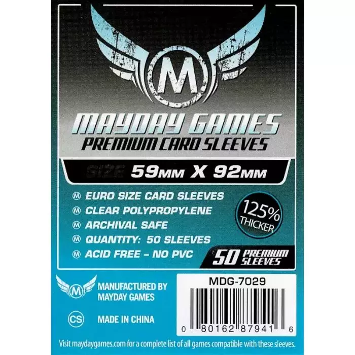 50 Sleeves Mayday - 59 X 92 Mm Euro Premium