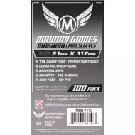 100 Sleeves Mayday - 61 X 112 Mm Dwarf King Standard