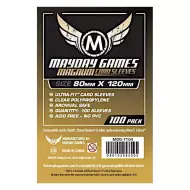 100 Sleeves Mayday - 80 X 120 Mm Magnum Standard