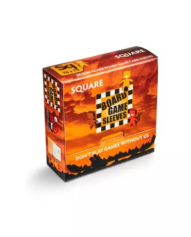 50 Sleeves Board Game - 70 X 70 Mm NonGlare (Anti-Reflet)