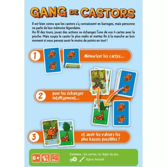 Gang De Castors - Boîte Biseautée