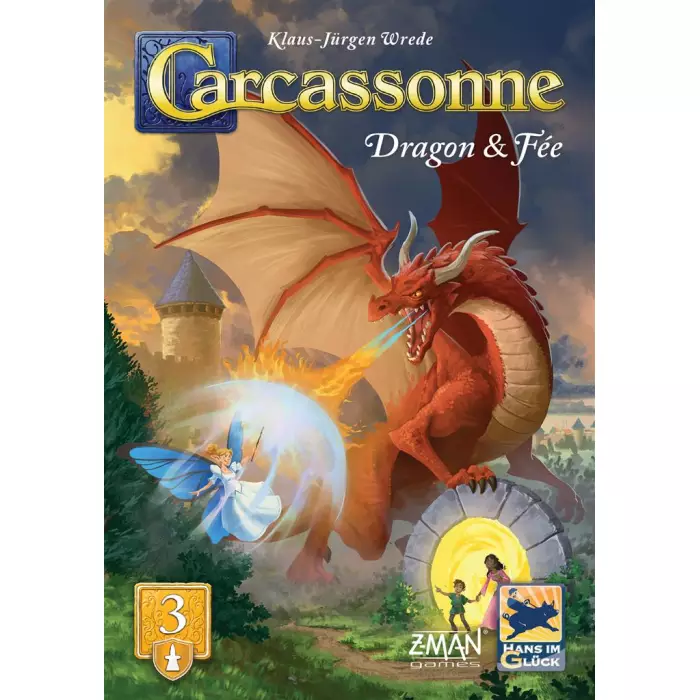 Carcassonne : Extension 03 Dragon Et Fée 2025