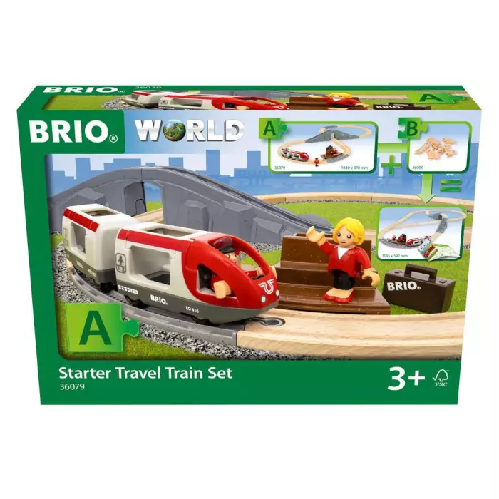 Circuit En 8 Voyageurs - Pack A - BRIO 36079