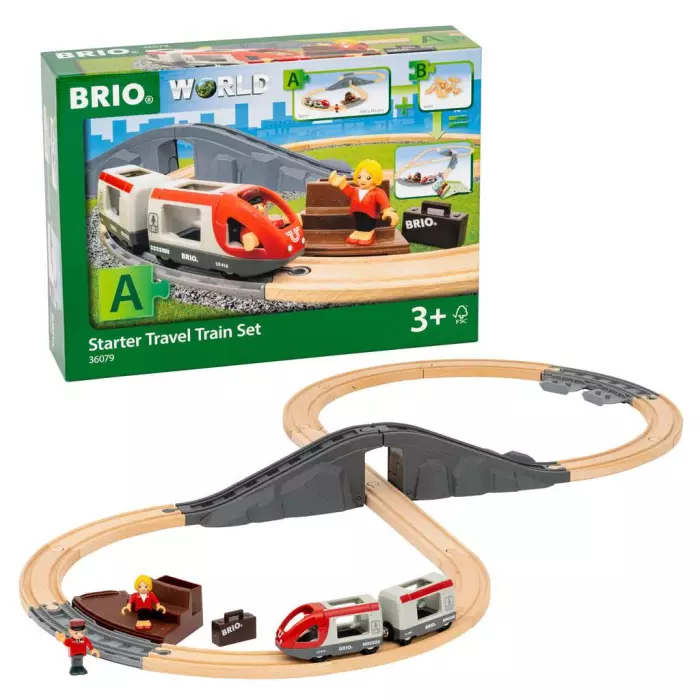 Circuit En 8 Voyageurs - Pack A - BRIO 36079