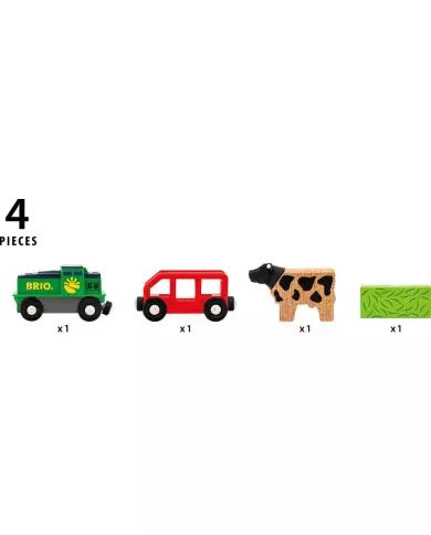 Train De La Ferme À Pile - BRIO 36018