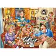 Puzzle Wasgij Destiny 25 - Soirée De Jeux ! - 1000 Pièces