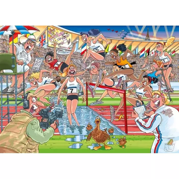 Puzzle Wasgij Original 44 - Jeux D'Été ! - 1000 Pièces