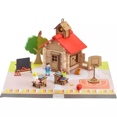 Jeujura - L'Ecole Du Village 125 Pièces