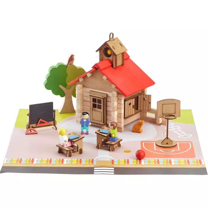 Jeujura - L'Ecole Du Village 125 Pièces