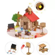 Jeujura - L'Ecole Du Village 125 Pièces