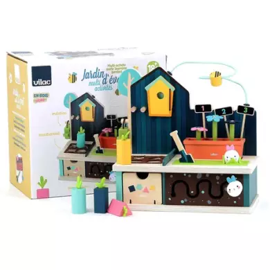 Jardin D'Éveil Multi-Activités En Bois - VILAC