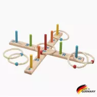 Jeu De Lancer D'Anneaux - 6 Anneaux En Sisal