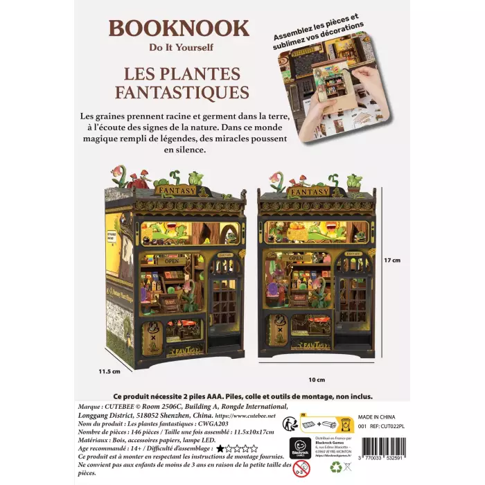 Booknook - Les Plantes Fantastiques