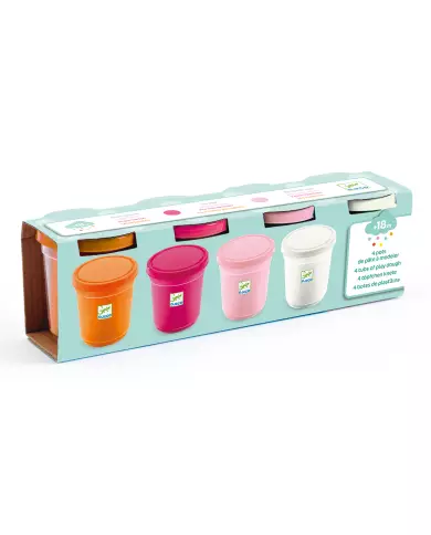 4 Pots De Pâte À Modeler DJECO - Sweet