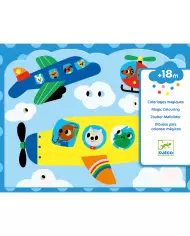 4 Pots De Pâte À Modeler DJECO - Pailletées