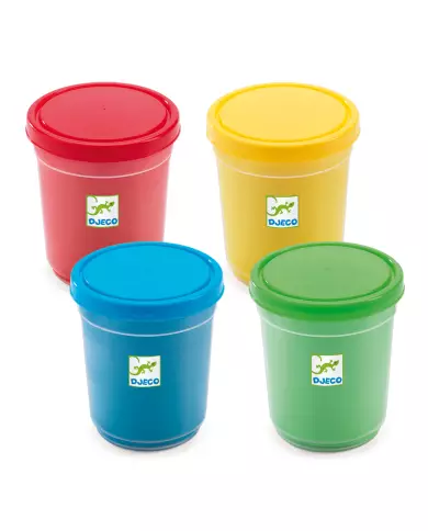 4 Pots De Pâte À Modeler DJECO